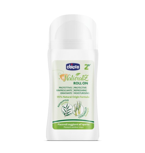 Chicco Zanza Roll On Naturale Rinfrescante E Protettivo 60 Ml