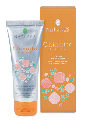 Biosline Natures Chinotto Rosa Crema Mani E Piedi 75 Ml