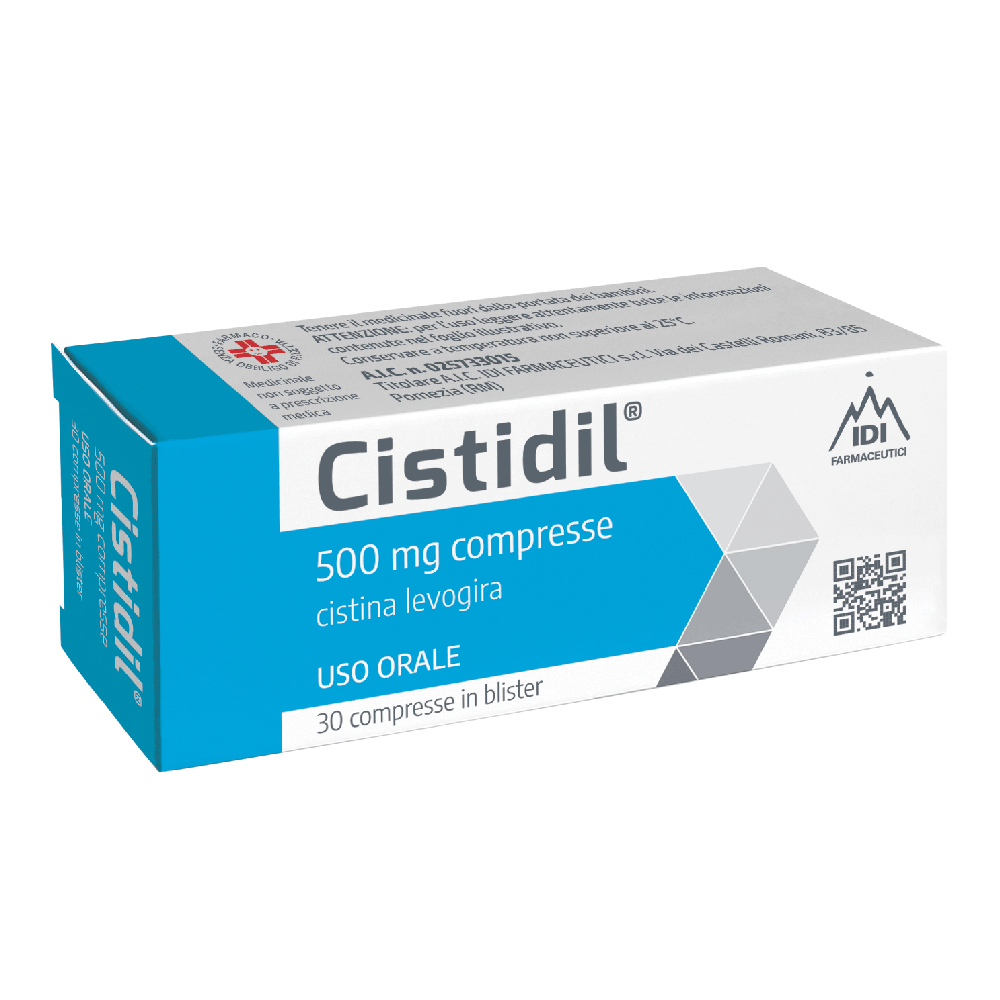 Cistidil Per Dermatiti E Psoriasi 30 Compresse 500 Mg