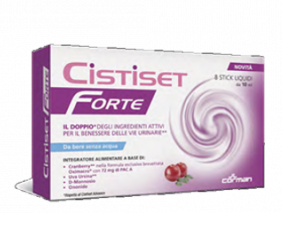 Cistiset Forte Integratore Alimentare 8 Stick 10 Ml