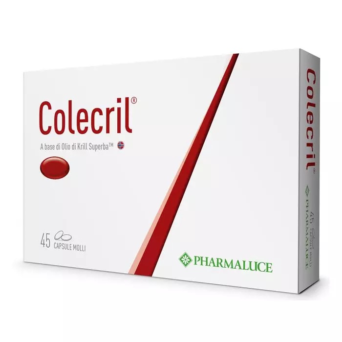 Colecril Integratore Di Olio Di Krill 45 Capsule Softgel