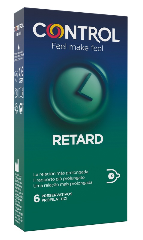 Control Retard Preservativi In Lattice 6 Pezzi