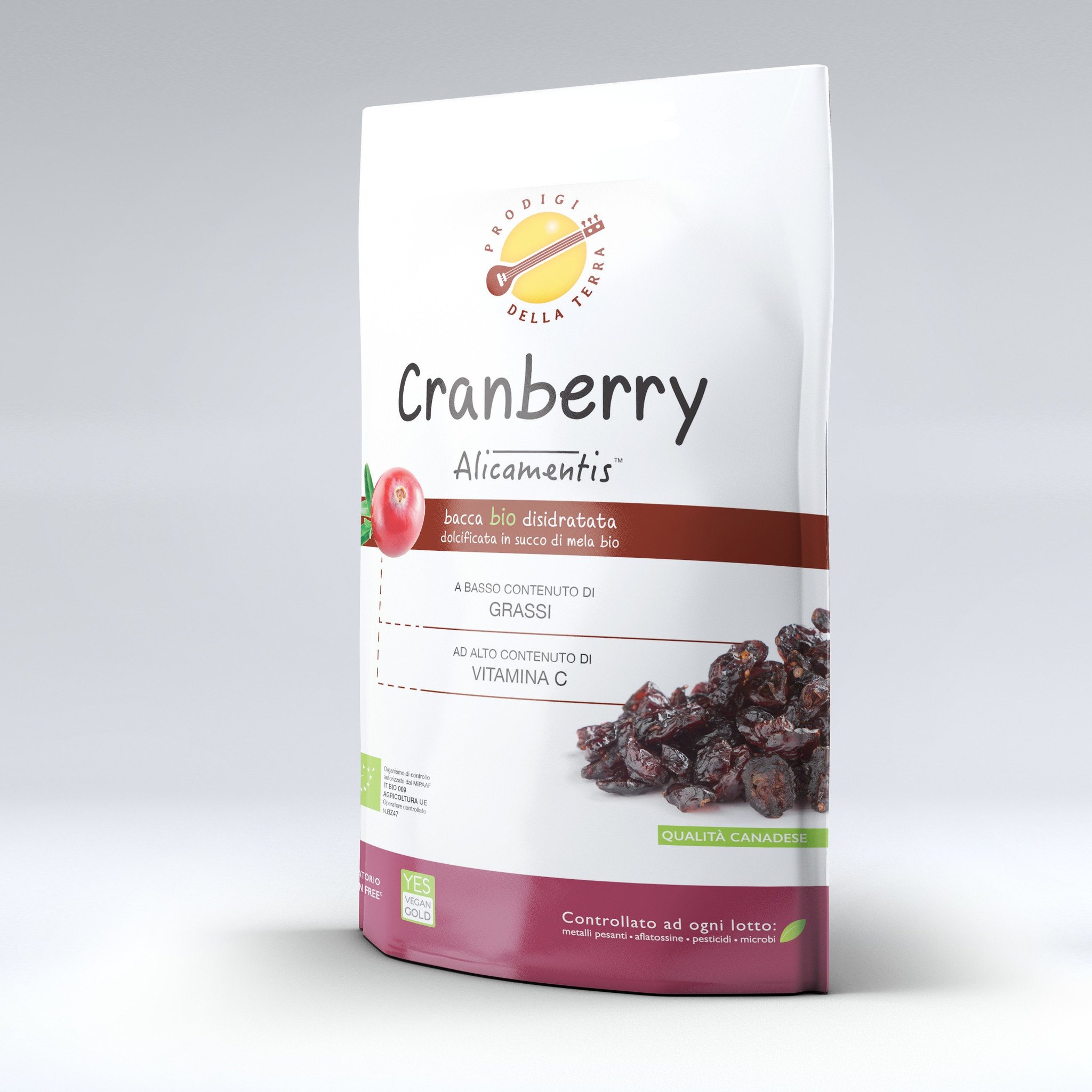 Cranberry Alicamentis Bio 220 G