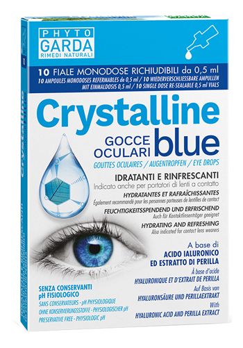Phyto Garda Cristallino Blu Gocce Oculari 10 Flaconi