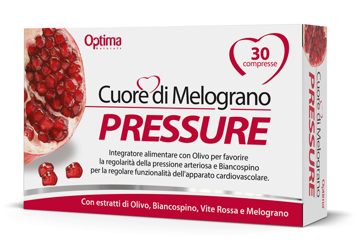 Optima Naturals Cuore Di Melograno Pressure 30 Compresse
