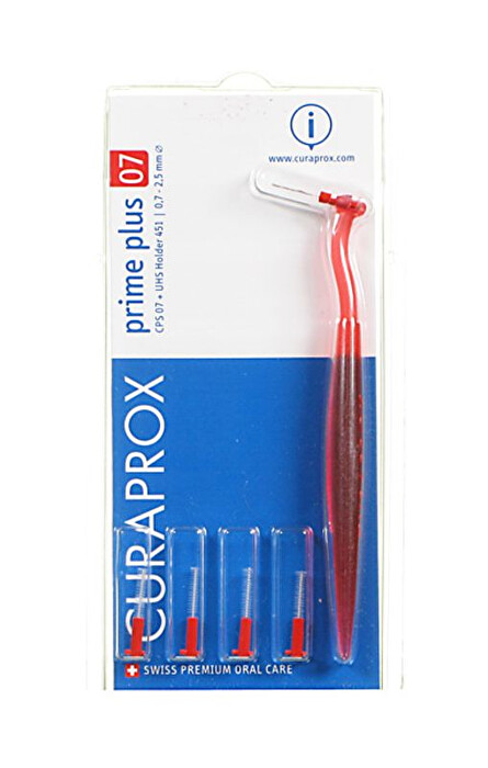 Curaprox  Prime 07 Plus 5 Scovolini + Supporto