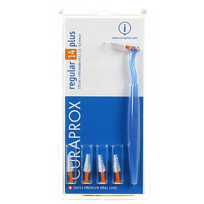 Curaprox Regular 14 Plus 5 Scovolini + Supporto Curaprox Regular 14 Plus 5 Scovolini + Supporto