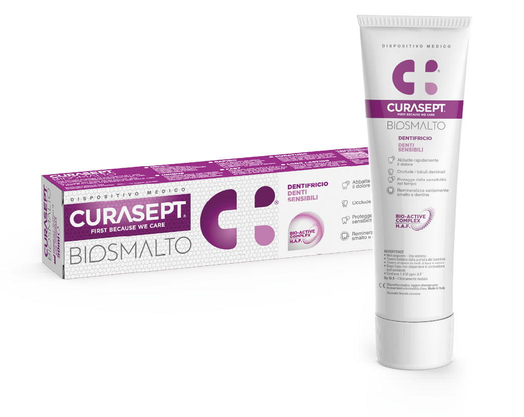 Curasept Biosmalto Denti Sensibili Tubetto Da 75 Ml
