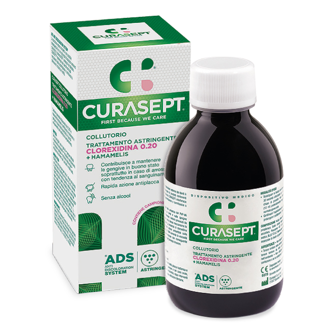 Curasept Collutorio Astrigente Per Igiene Bocca 0.20 Ads 200 Ml
