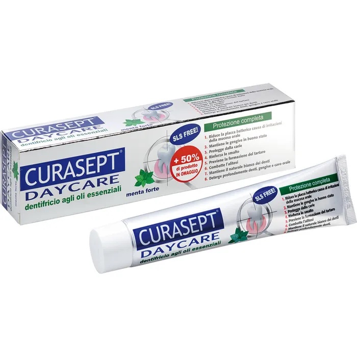 Curasept Daycare Dentifricio Gusto Menta Forte 75 Ml