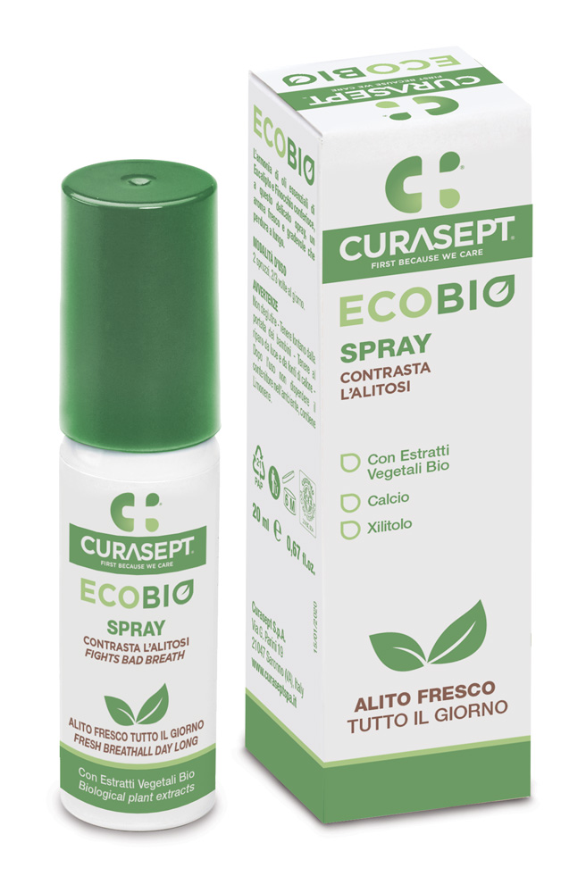 Curasept Ecobio Spray Contro L'alitosi 20 Ml
