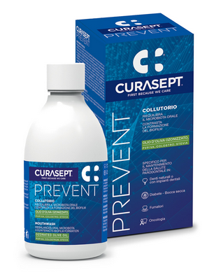 Curasept Prevent Collutorio Per Igiene Orale Flacone Da 300 Ml