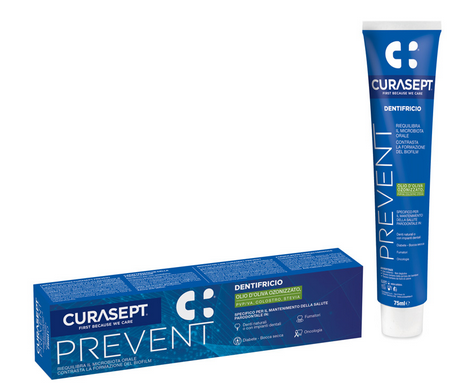 Curasept Prevent Dentifricio Per Igiene Orale 75 Ml