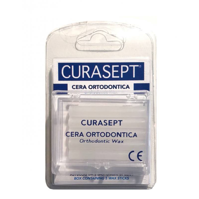 Curasept Wax Cera Ortodontica Per Bocca 7 Bastoncini