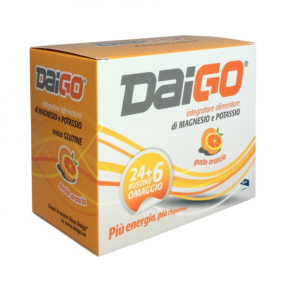 Daigo Magnesio Potassio 24+6 Bustine