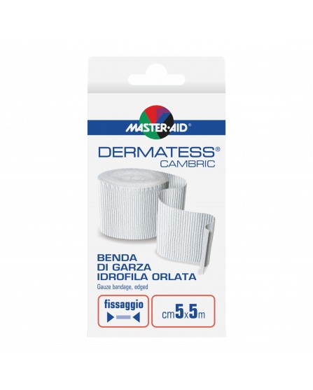 Master Aid Dermatess Benda Medicazione Cambrix 5x5 M