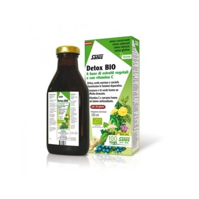Detox Bio Integratore Alimentare Flacone Da 250 Ml
