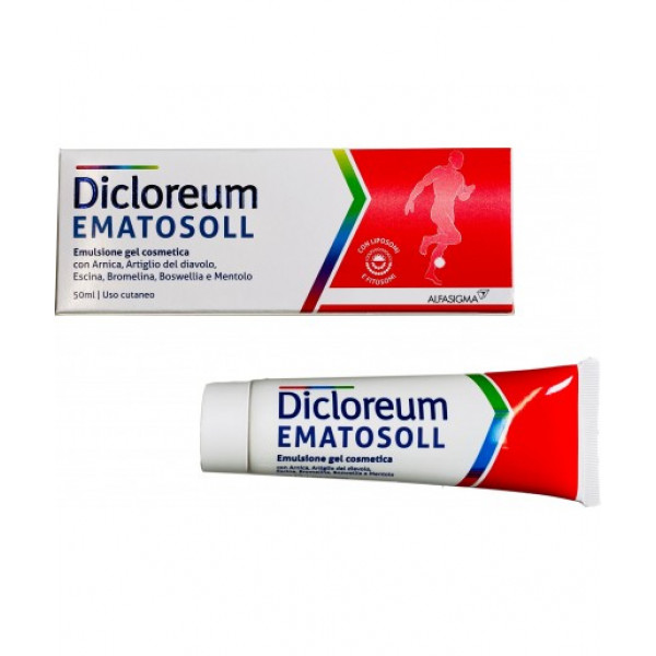Dicloreum Ematosoll Gel Emulsione Contro Dolori 50 G