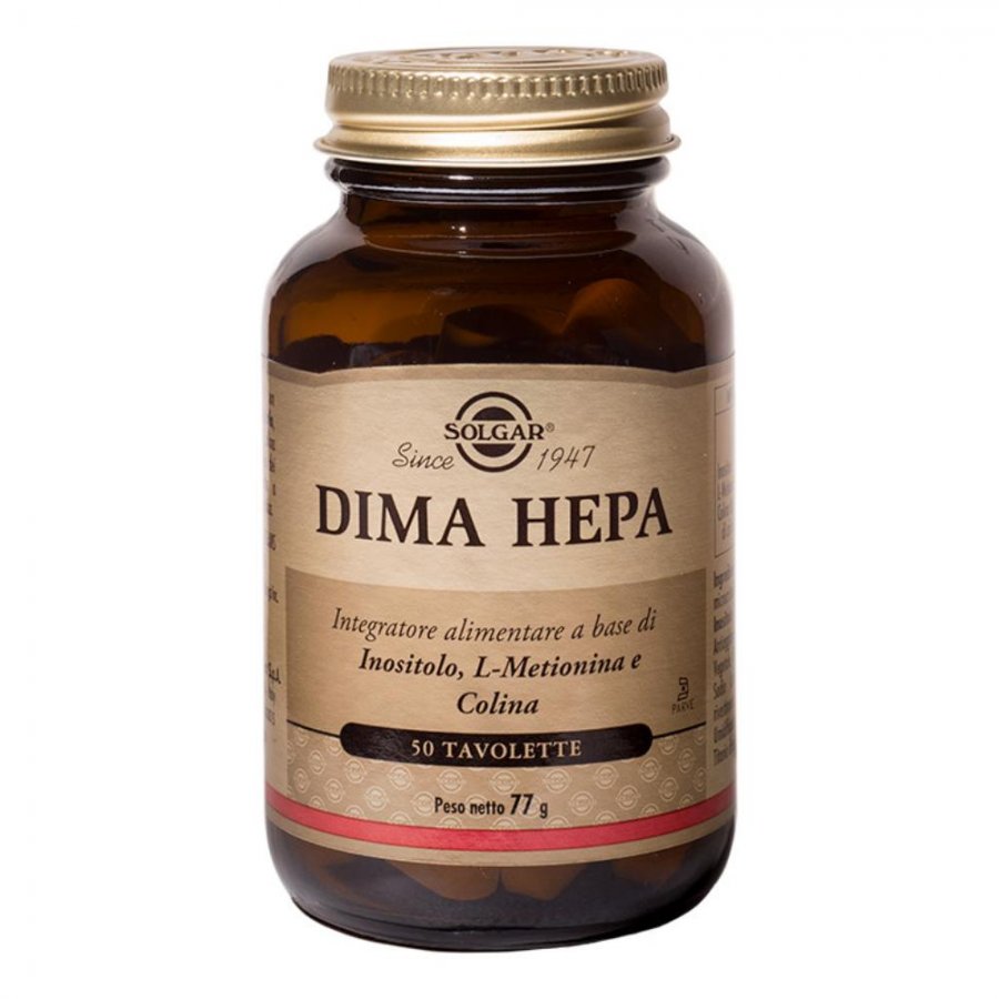 Solgar Dima Hepa Integratore Alimentare 50 Tavolette