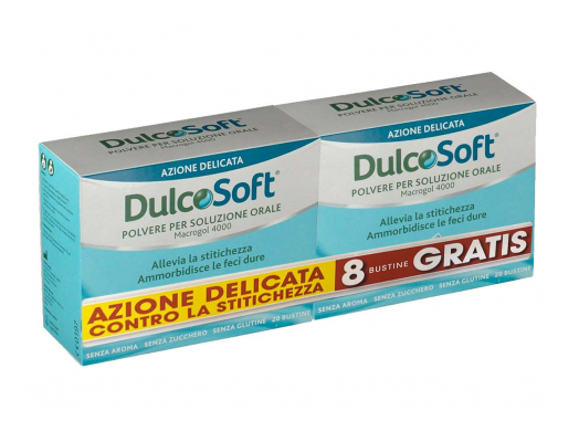 Dulcosoft Contro Stitichezza 20+20 Bustine