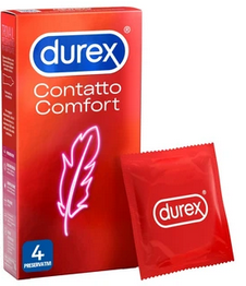 Durex Contatto Comfort 4 Pezzi