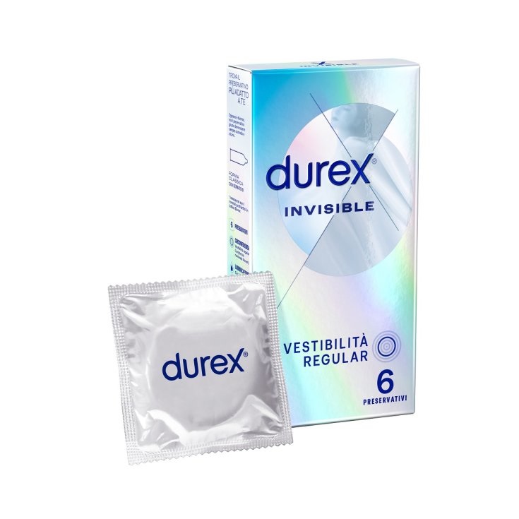Durex Invisible Preservativi 6 Pezzi