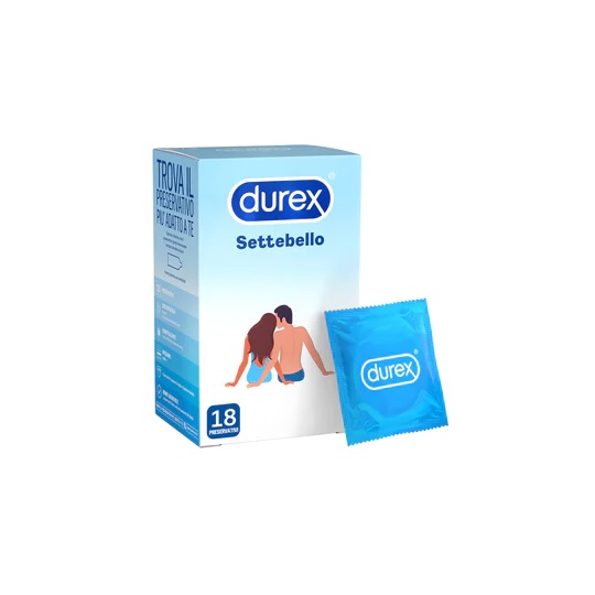 Durex Settebello Classico Preservativi 18 Pezzi