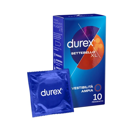 Durex Settebello Xl Preservativi 10 Pezzi