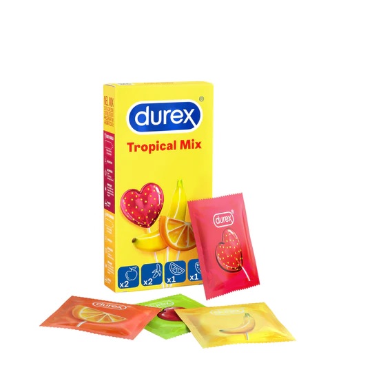 Durex Tropical Mix Easy On Preservativi 6 Pezzi