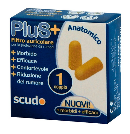 Earplug Scudo Plus 1 Coppia Di Tappi