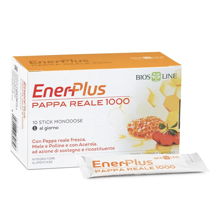 Enerplus Pappa Reale 1000 Integratore Alimentare 10 Bustine