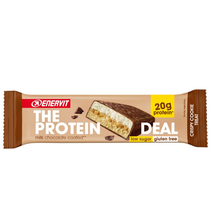 Enervit The Protein Deal Crispy Cookie Treat 1 Barretta