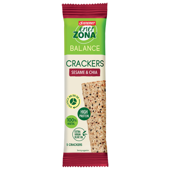 Enerzona Crackers Sesamo E Chia Monodose