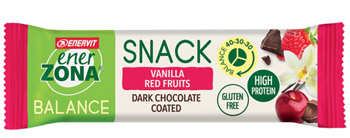 Enerzona Snack Balance Vanilla Red Fruits 1 Barretta