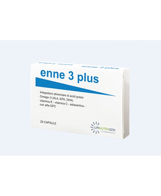 Enne3 Plus Integratore Alimentare 20 Capsule