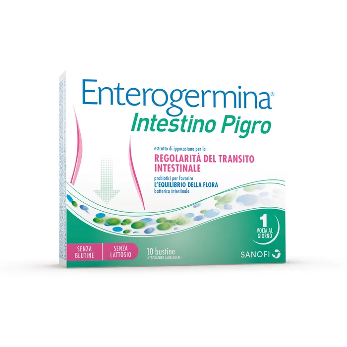 Enterogermina Intestino Pigro Fermenti Lattici 10 Bustine