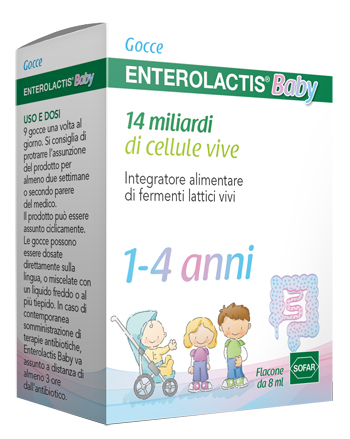 Enterolactis Baby Gocce 8 Ml