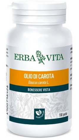 Erba Vita Olio Di Carota 100 Perle