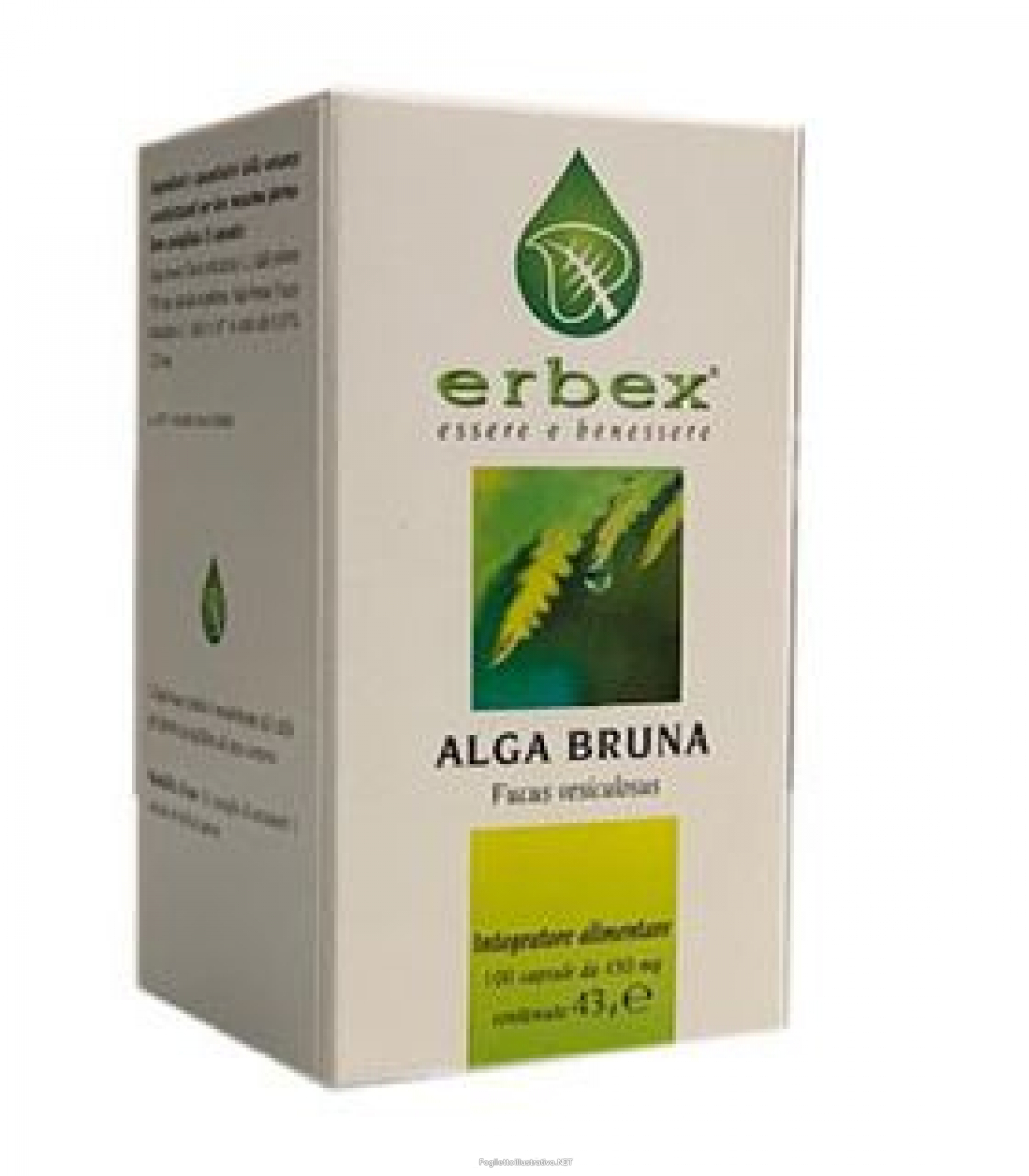 Erbex Alga Bruna 100 Capsule 430 Mg