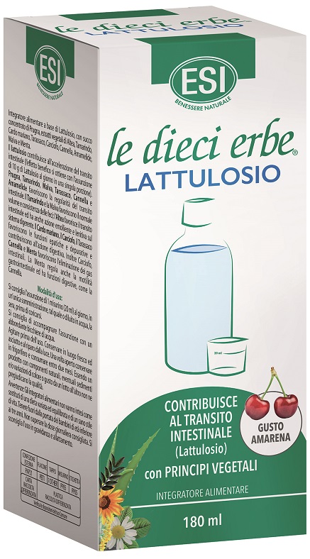 Esi Le Dieci Erbe Lattulosio Integratore Alimentare 180 Ml