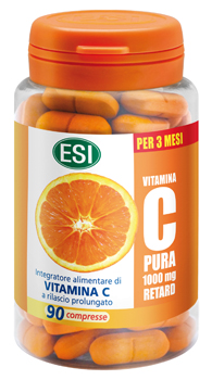 Esi Vitamina C Pura Retard Integratore Alimentare 90 Compresse