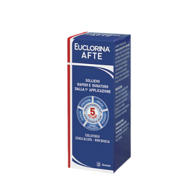 Euclorina Afte Collutorio 120 Ml