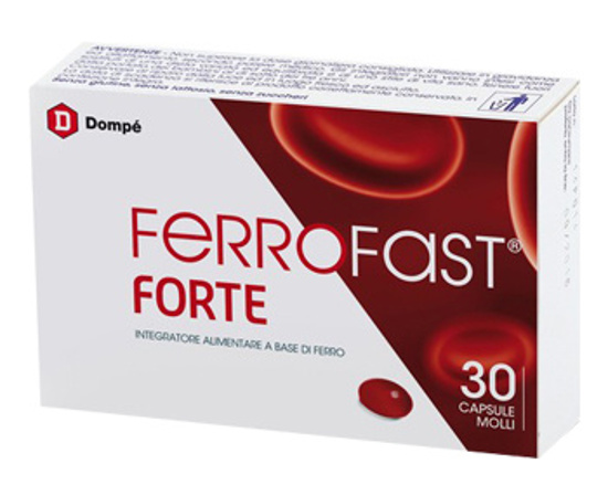 Ferrofast Forte Integratore Alimentare 30 Capsule Molli