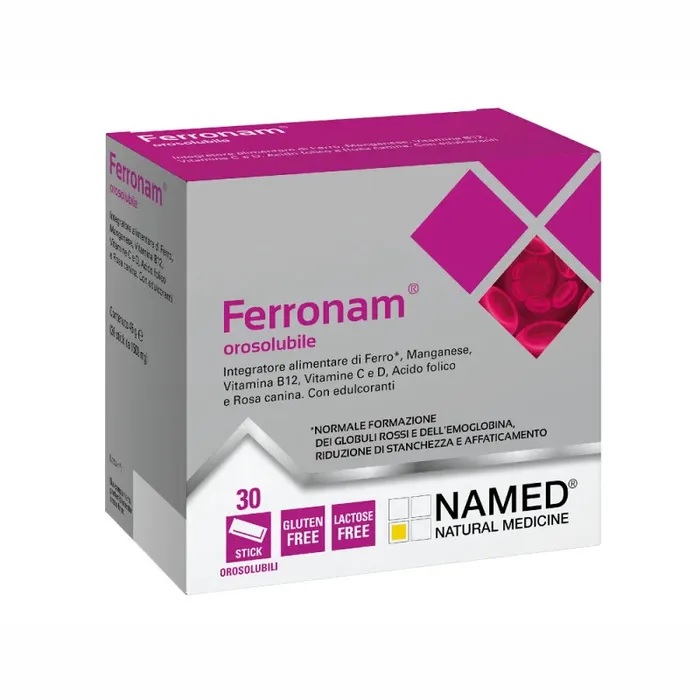 Named Ferronam Integratore Alimentare 30 Bustine