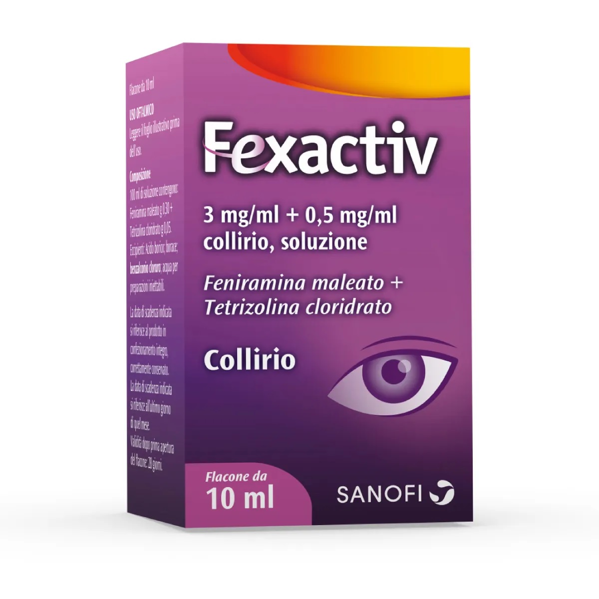 Fexactiv Collirio Per Occhi Flacone 10 Ml