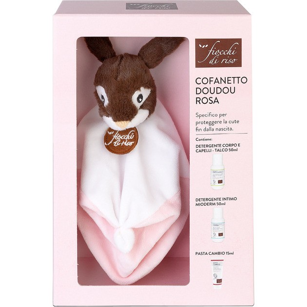Fiocchi Di Riso Cofanetto Doudou Bimba Rosa