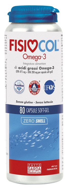 Phyto Garda Fisiocol Omega 3 Cardiovascolare 80 Capsule