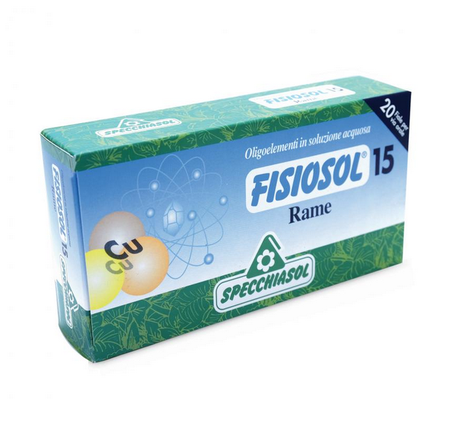 Fisiosol 15 Rame 20 Fiale