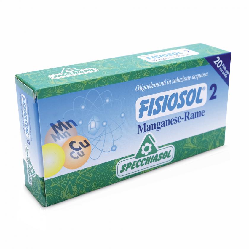 Fisiosol 2 Manganese E Rame 20 Fiale Da 2 Ml