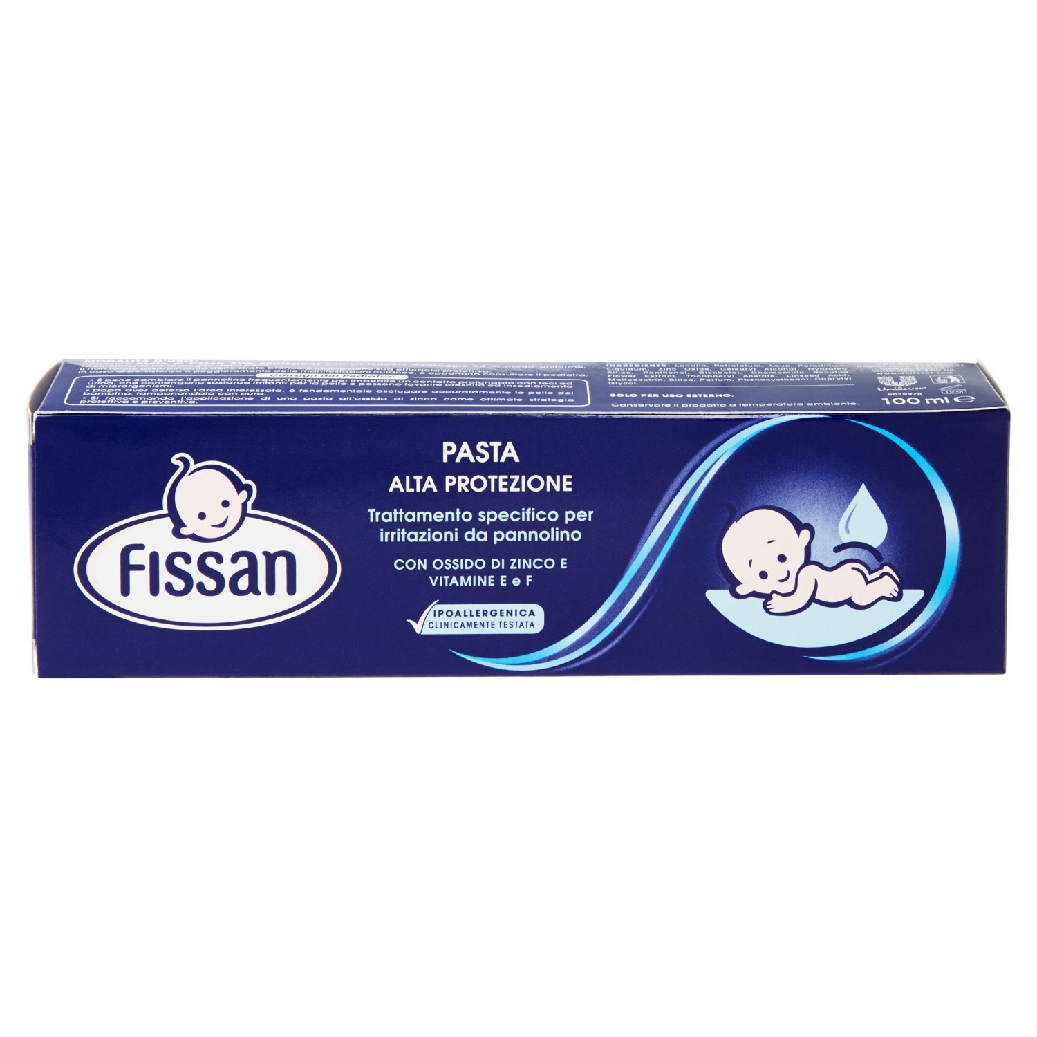 Fissan Pasta Alta Protezione Per Arrossamenti Pelle 100 G